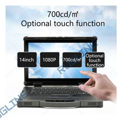 14 İnç 700cd/M2 I5 Sağlam Windows 10 Dizüstü Bilgisayar CCC Sertifikası