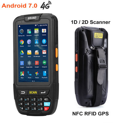 4.0 İnç 480x800 Endüstriyel El Terminali 4G PDA Tarayıcı Android