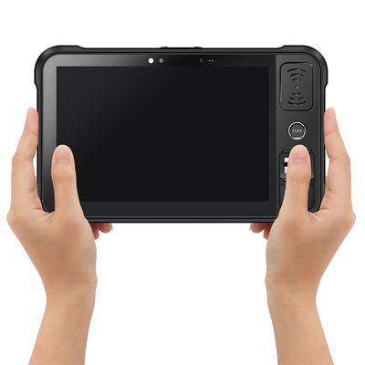 UHF Parmak İzi Taramalı IP65 4G LTE 8 İnç Android Tablet PC 8000mAh