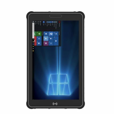 8'' RS232 400nits Sağlam Windows 10 Pro Tablet PC FCC Sertifikası