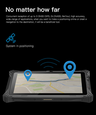 Intel N5105 Sağlam Tablet PC IPS HDMI 860mAh Pil IP65 Koruma Seviyesi