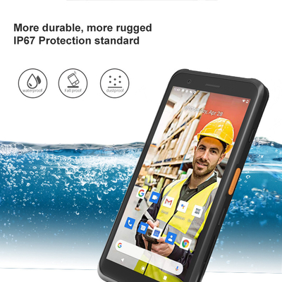 5.7&quot; YÜKSEK KALİTE 4G + 64G ANDROİD BARKOD TARAYICI NFC PDA EL CİHAZI