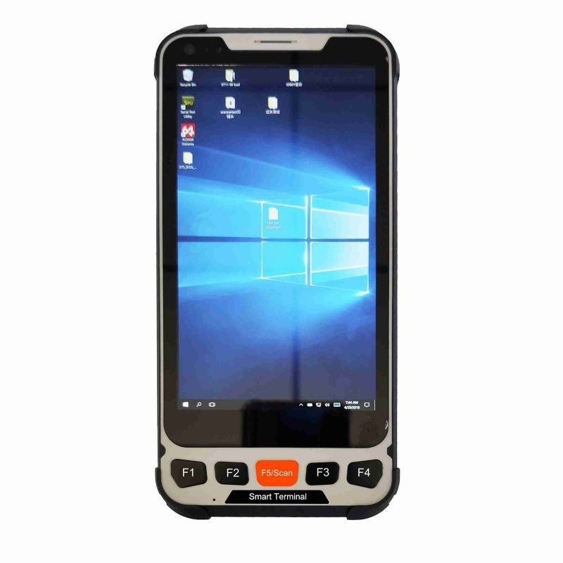 2D Barkod Tarayıcı ile 5.5 İnç 1.44Ghz Sağlam Tablet Windows 10 Pro IP67
