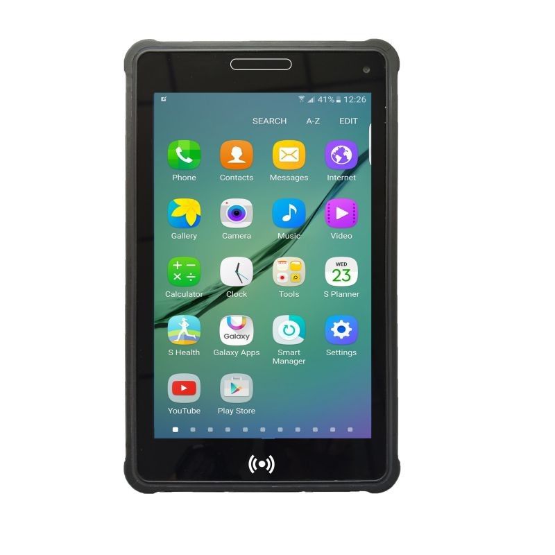 BT4.0 400nits 2.0GHz Android 11 8 İnç Tablet 6GB RAM, UHF Okuyuculu